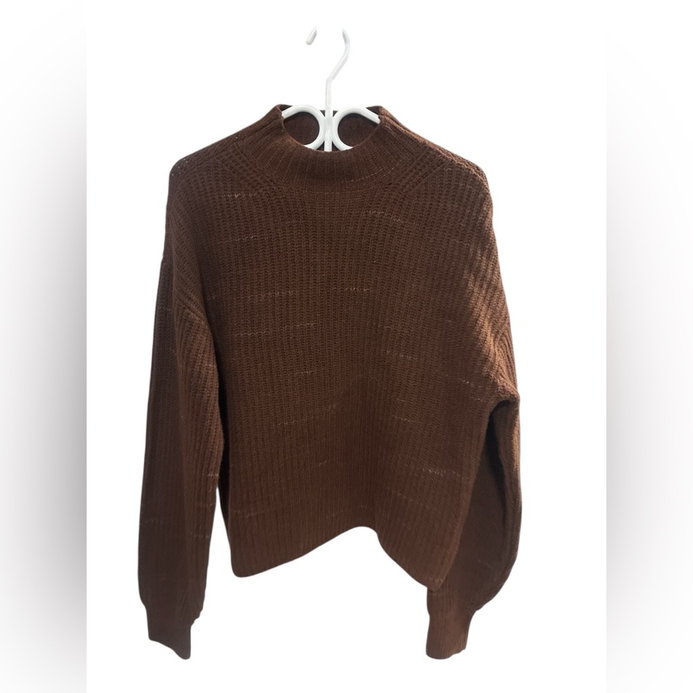 Old Navy Cozy Brown Knit Sweater